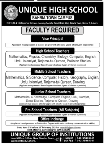 Unique High School Jobs 2025