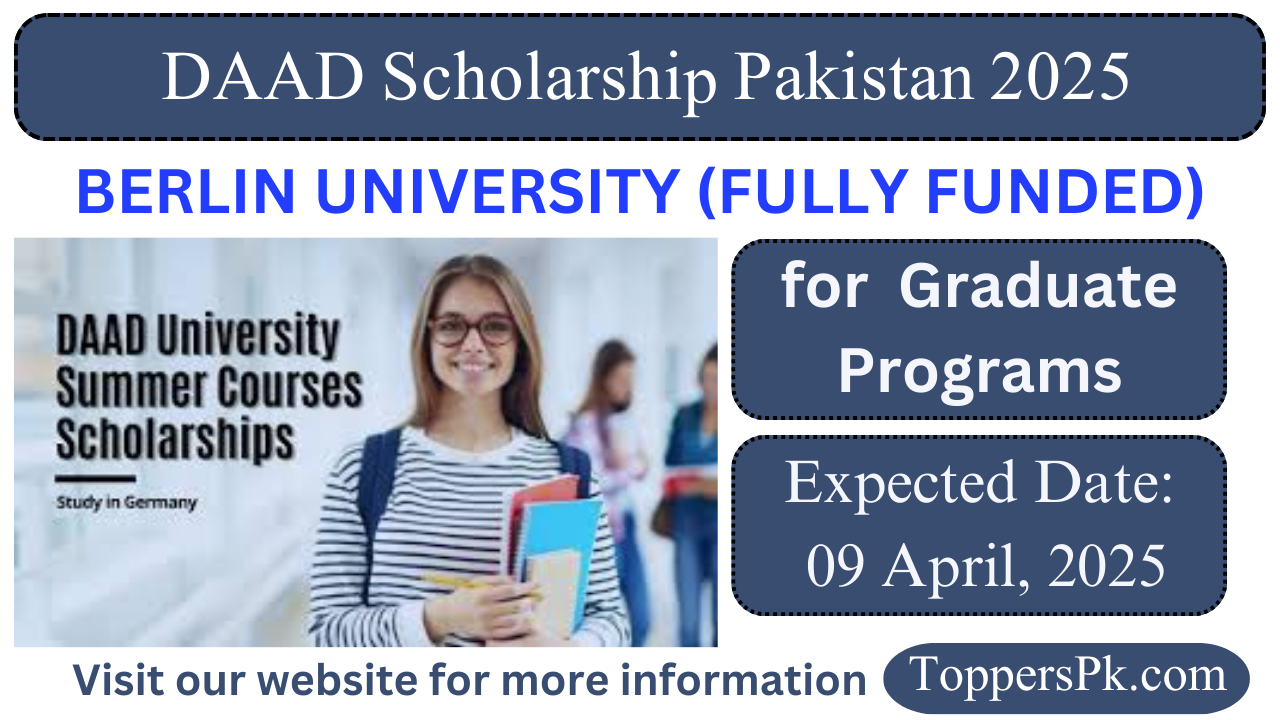 DAAD Scholarship Pakistan 2025